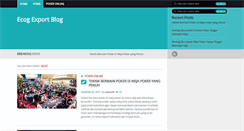 Desktop Screenshot of ecogexport.com